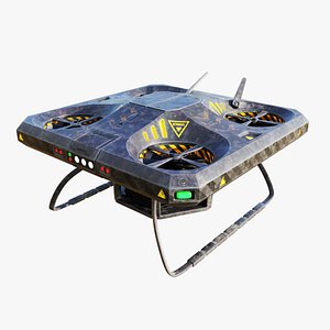 3D model Exploration Drone