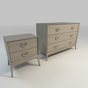 Bennett Dresser and Nightstand
