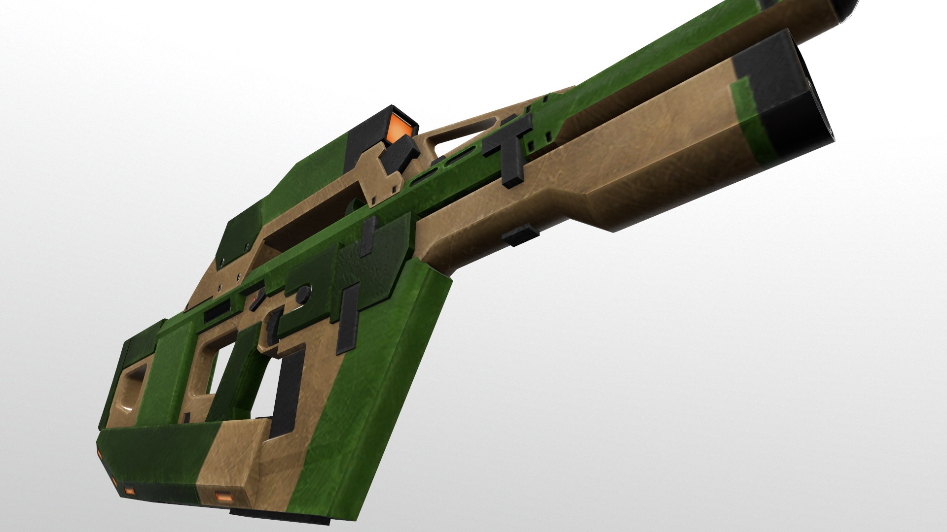 Shot Gun Level 5 3D Model - TurboSquid 2198232