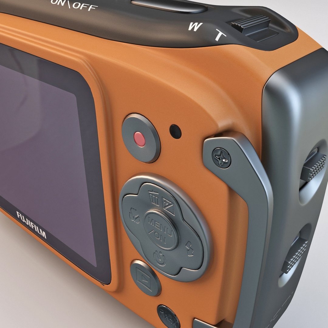 3d Fujifilm Xp170 Compact Digital Camera Model