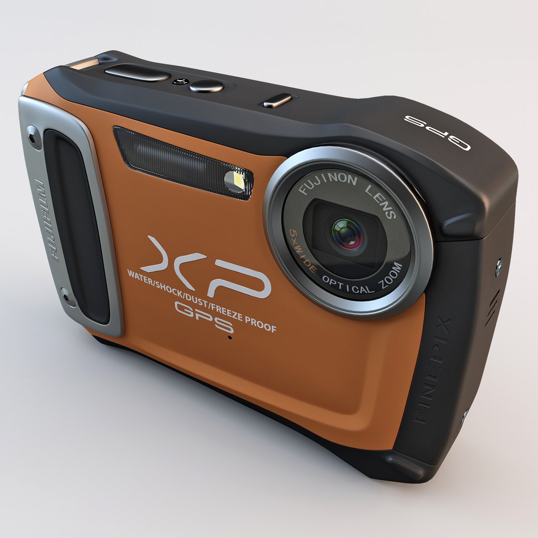 3d Fujifilm Xp170 Compact Digital Camera Model