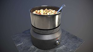 Fondue pot
