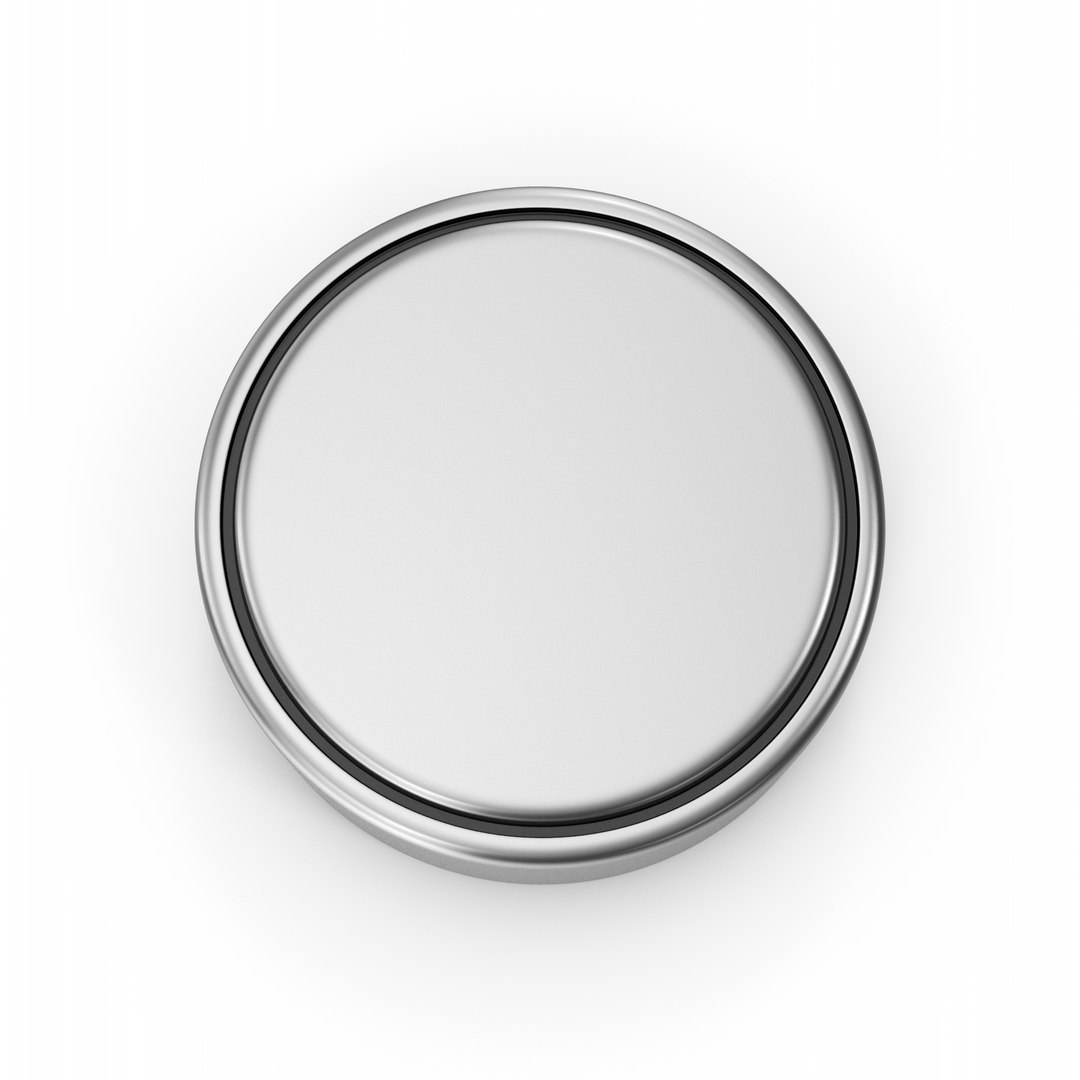 Button Cell Model - TurboSquid 2324597
