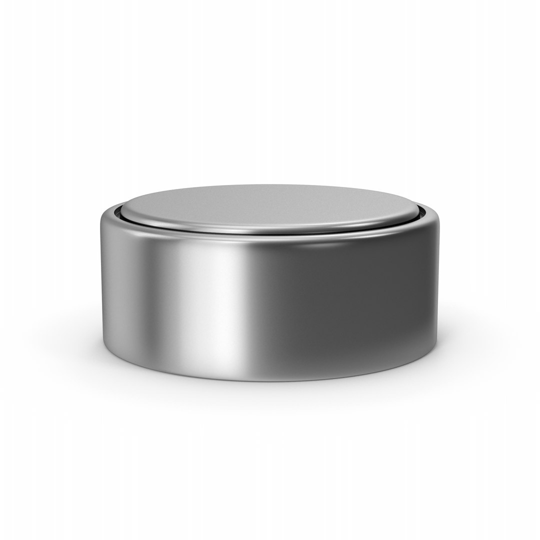 Button Cell Model - TurboSquid 2324597