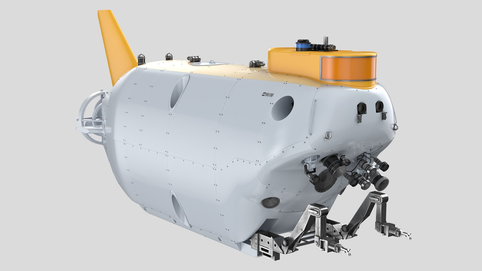 Deep Sea Submersible 02 3D Model - TurboSquid 1719428