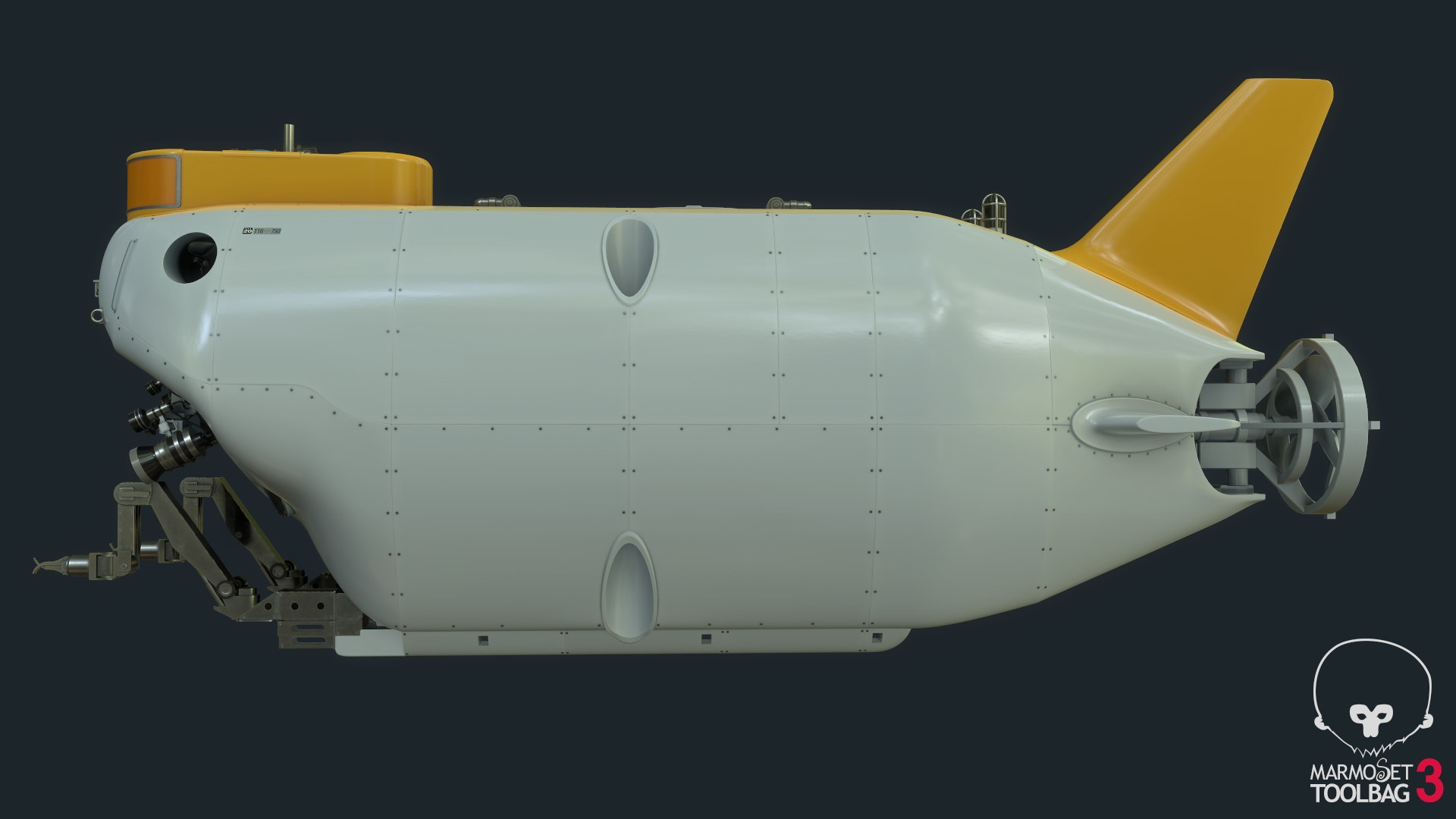 Deep Sea Submersible 02 3D Model - TurboSquid 1719428