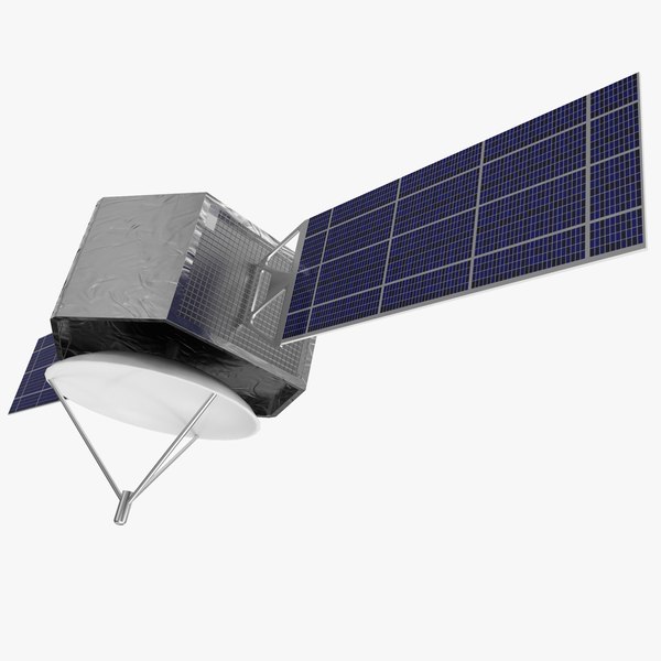 3d space-based sbirs satellite model