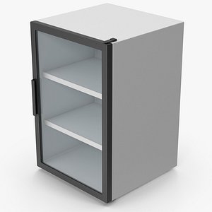 Mini Beverage Refrigerator 3D