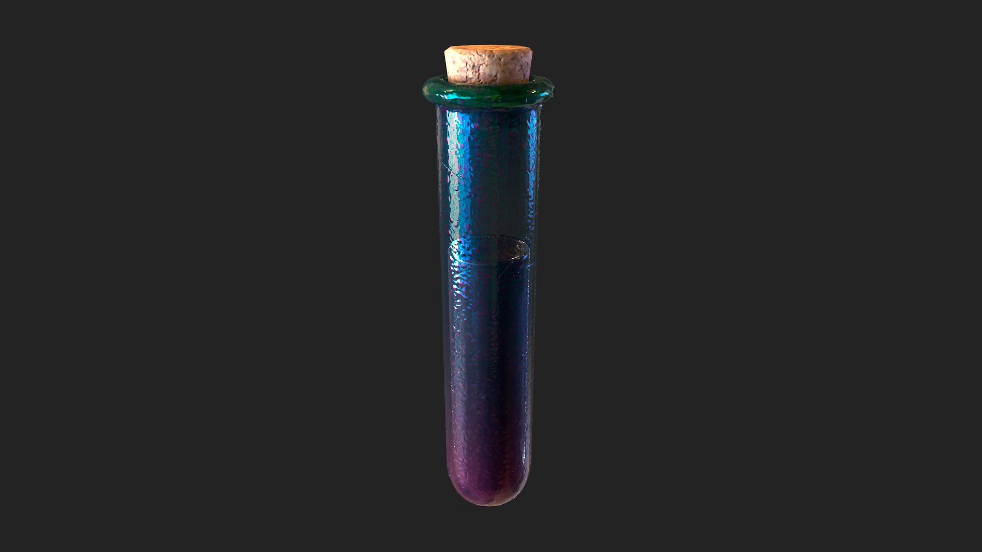 3D model Potion Test Tube Small TurboSquid 1825598