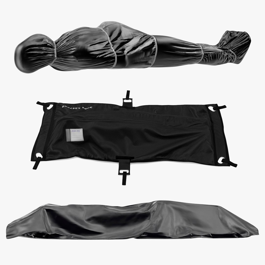 Covered Dead Bodies Collection 2 3D model preview