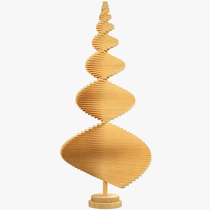 Wooden Christmas Tree V3