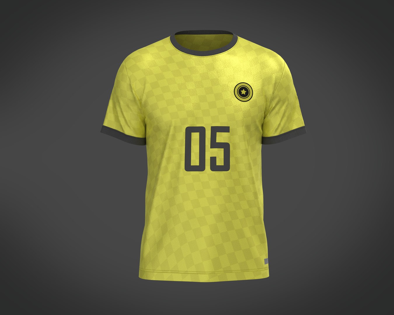 3D Soccer Football Black and Red Jersey Player-11 - TurboSquid