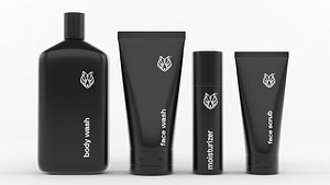 3D Plastic Bottle model