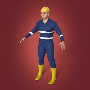 High Quality Rigged Model 3D model