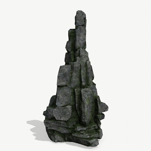 3D модель cliff rocks - TurboSquid 2119050