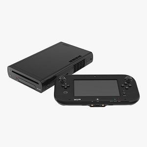 Nintendo Wii U Set Black