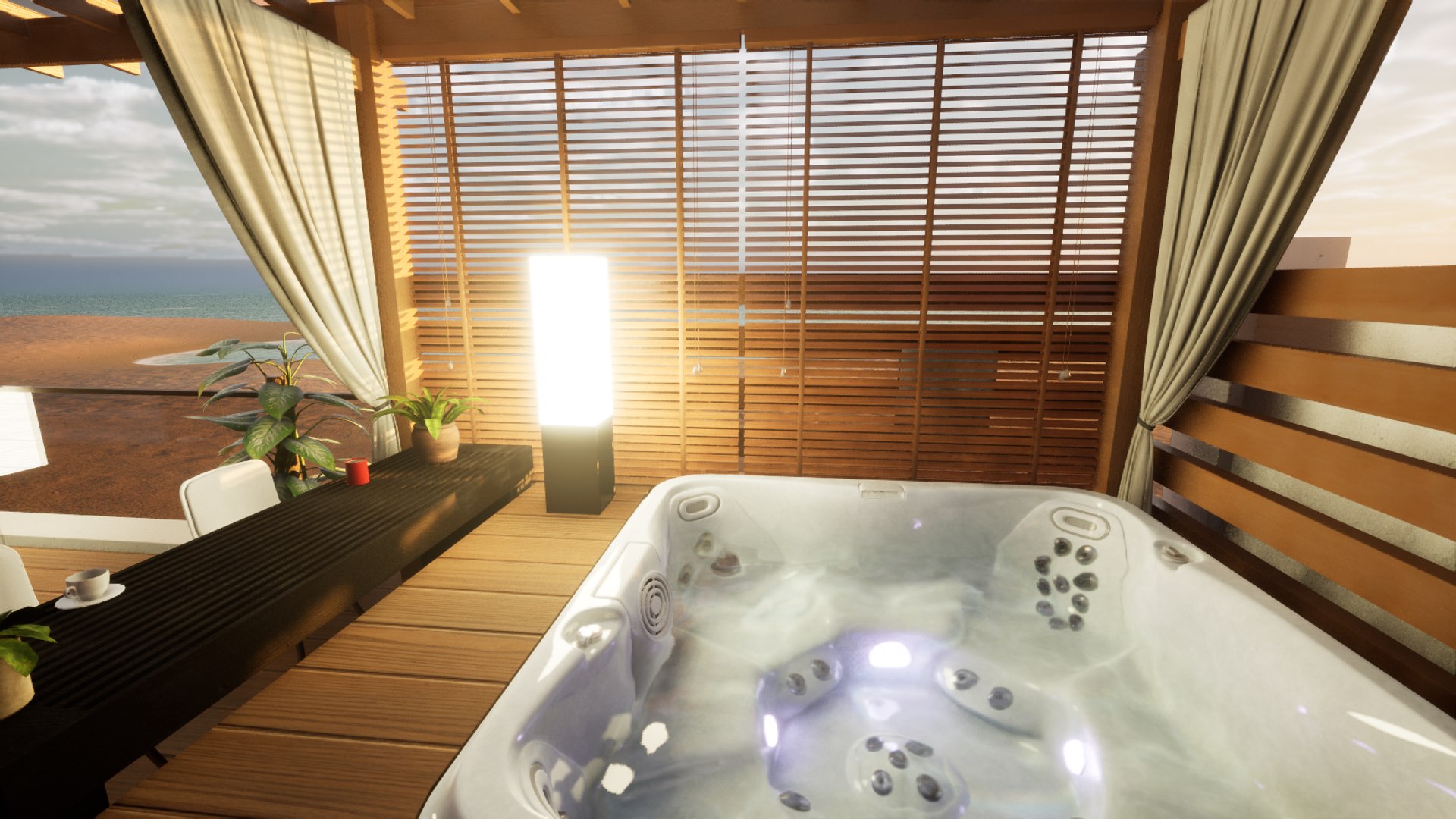 3D PBR-jacuzzi - TurboSquid 2434229