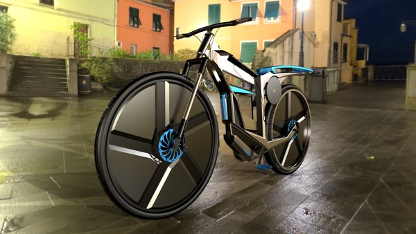 3D Bicycle concept 3d model