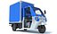 Three-Wheeler Cargo Vehicle Pickup Urban Transport