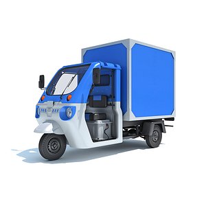 Three-Wheeler Cargo Vehicle Pickup Urban Transport