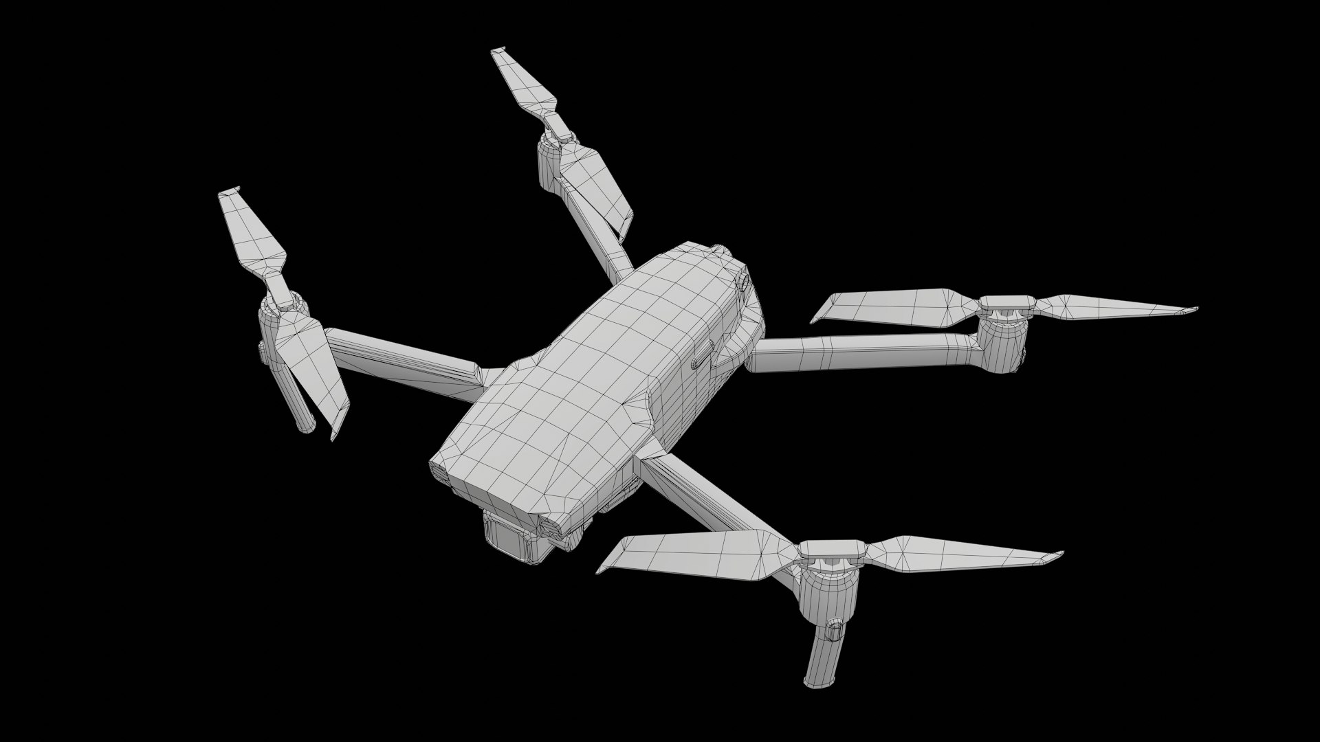 3D DJI Mavic Air 2 Drone - TurboSquid 2345665