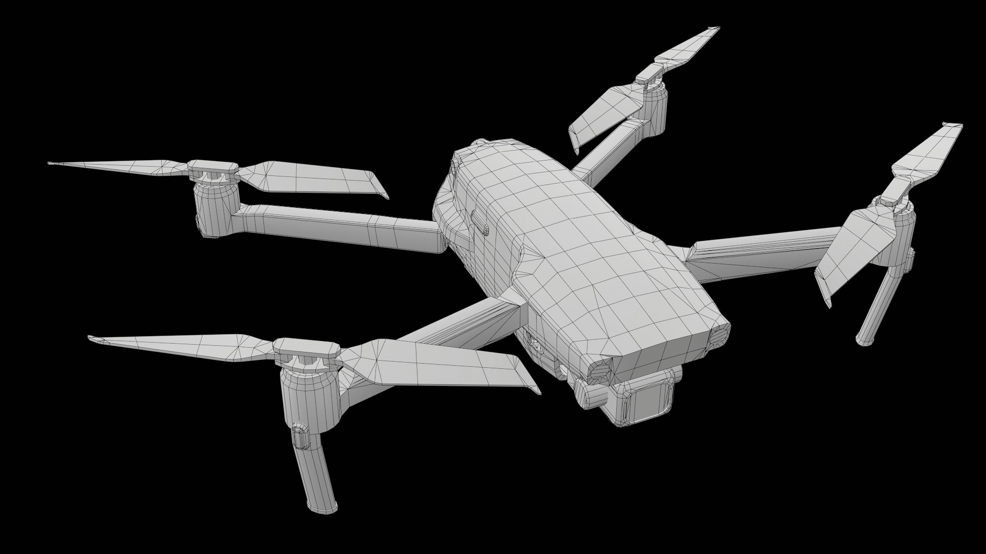 3D DJI Mavic Air 2 Drone - TurboSquid 2345665