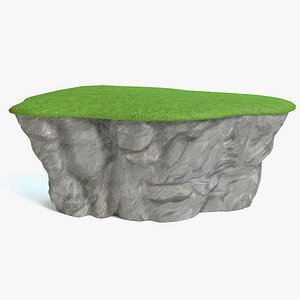 Cartoon Mountain Cliff 2