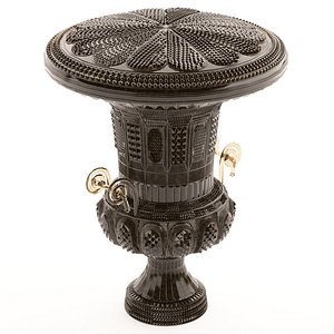 Decorative Urn Vase 3D
