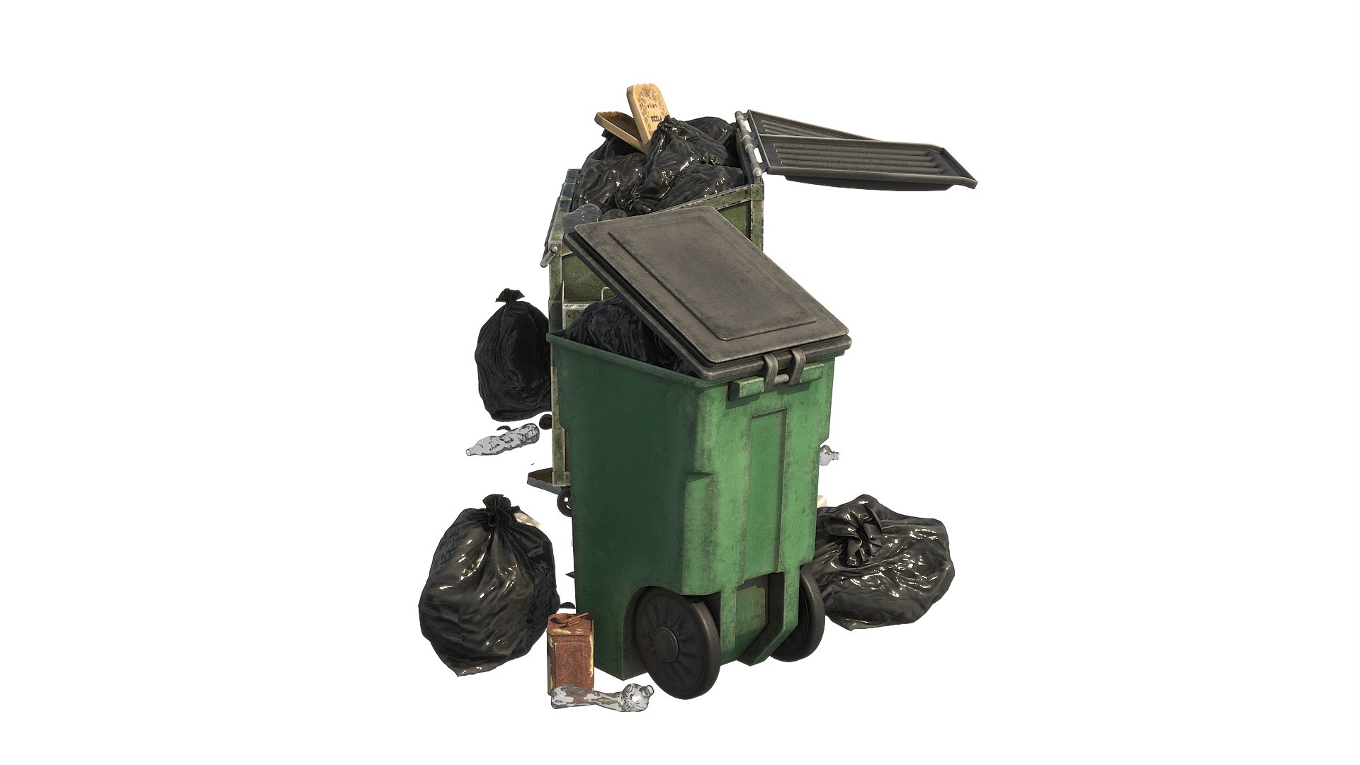 Garbage Set 3D model https://p.turbosquid.com/ts-thumb/5L/q78uQn/4w/trash_0024/jpg/1774344492/1920x1080/fit_q87/fbce32938b584665365fff71c11db79387cc022b/trash_0024.jpg