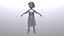 cartoon woman