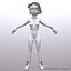 cartoon woman