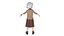 cartoon woman