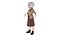 cartoon woman
