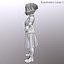 cartoon woman
