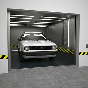 obj automobile elevator