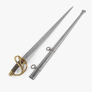 Heavy Cavalry Sabre with Sheath