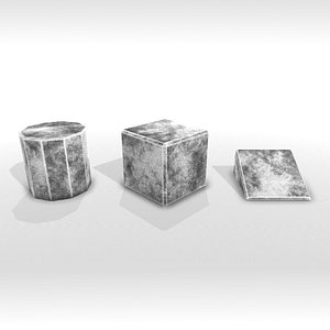 Lowpoly Stone Blocks