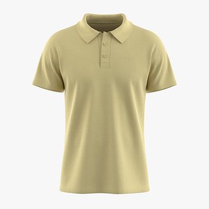 Mens Knit Fashion Polo 3D