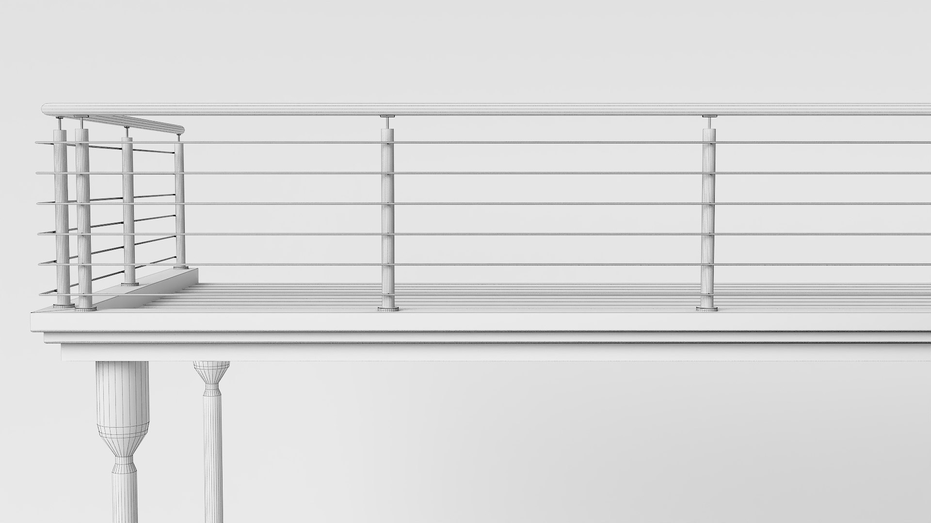 Balcony Collection 01 3D Model - TurboSquid 2161477
