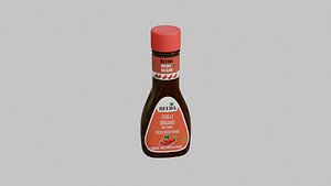 Hot Sauce Bottle 3D model