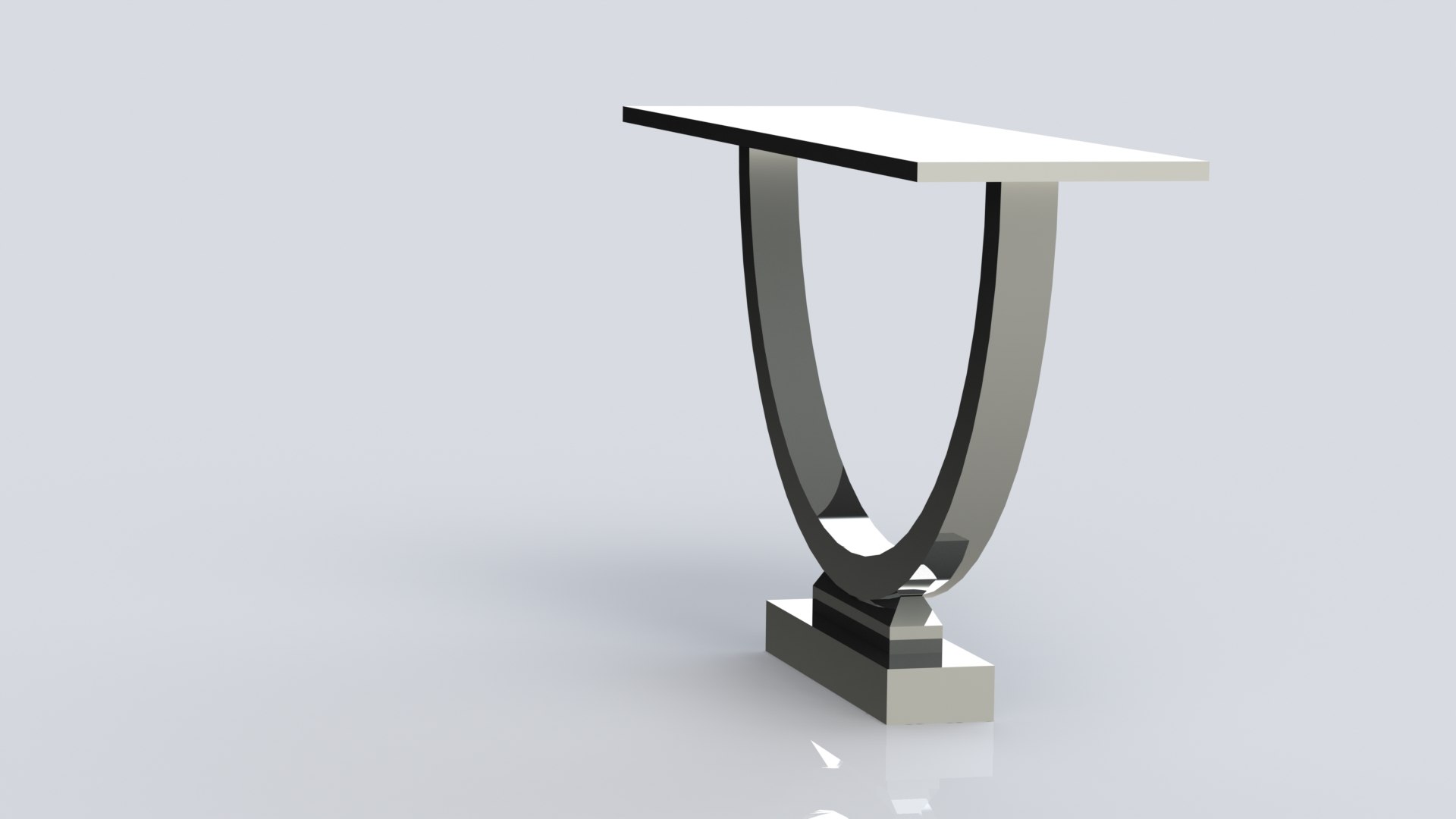 3D Model Entrance Table - TurboSquid 1289315