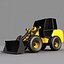 Low Poly L20-B Compact Wheel Loader.MAX