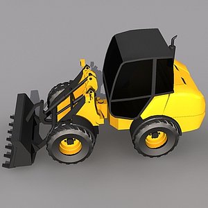 3d compact wheel loader