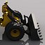 Low Poly L20-B Compact Wheel Loader.MAX