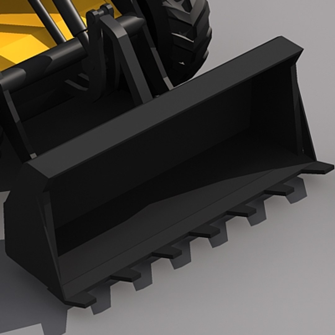 3d Compact Wheel Loader