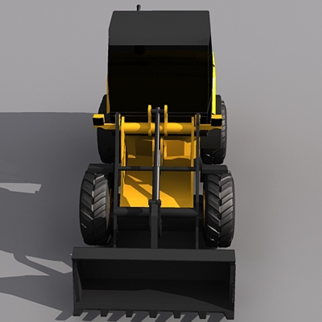 3d Compact Wheel Loader