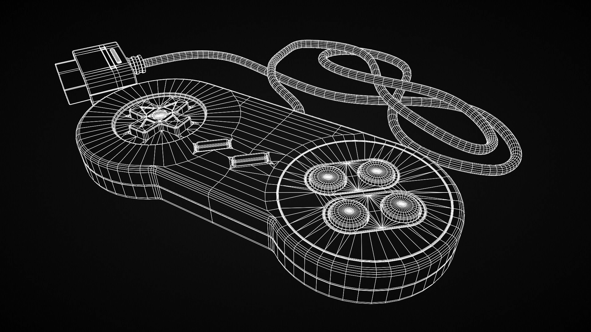 Super Nintendo Entertainment System SNES Controller 3D model https://p.turbosquid.com/ts-thumb/5M/GSZacE/N6/snescontroller_wireframe/jpg/1766161520/1920x1080/fit_q87/83ada414994696dfe2ab6687c1c1771417249cd3/snescontroller_wireframe.jpg