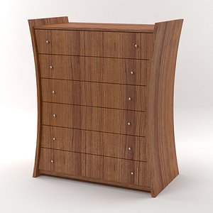 Chest Drawers Nut