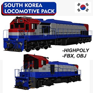 South Korea Locomotive Pack 2in1