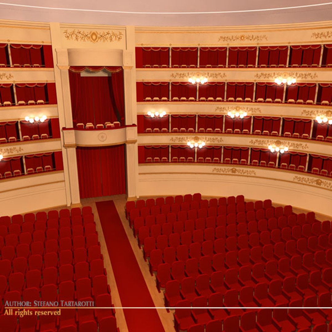 Classical Theatre 3d Model